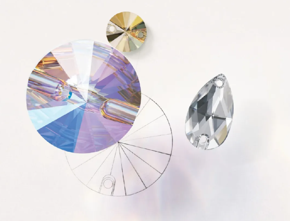 縫制(zhì)品和(hé)水(shuǐ)晶紐扣